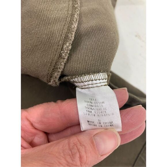 Ellison Tan Beige Mix Media Jacket Size S - Picture 12 of 14